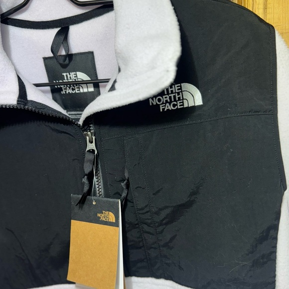 The North Face fleece Denali crop Polartec pull over half zip women’s L - Picture 9 of 12